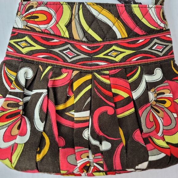 VERA‎ BRADLEY Hannah Puccini Pleated Mini Tote - Picture 2 of 4